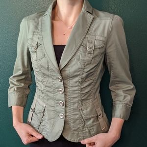 Navy Green Jacket